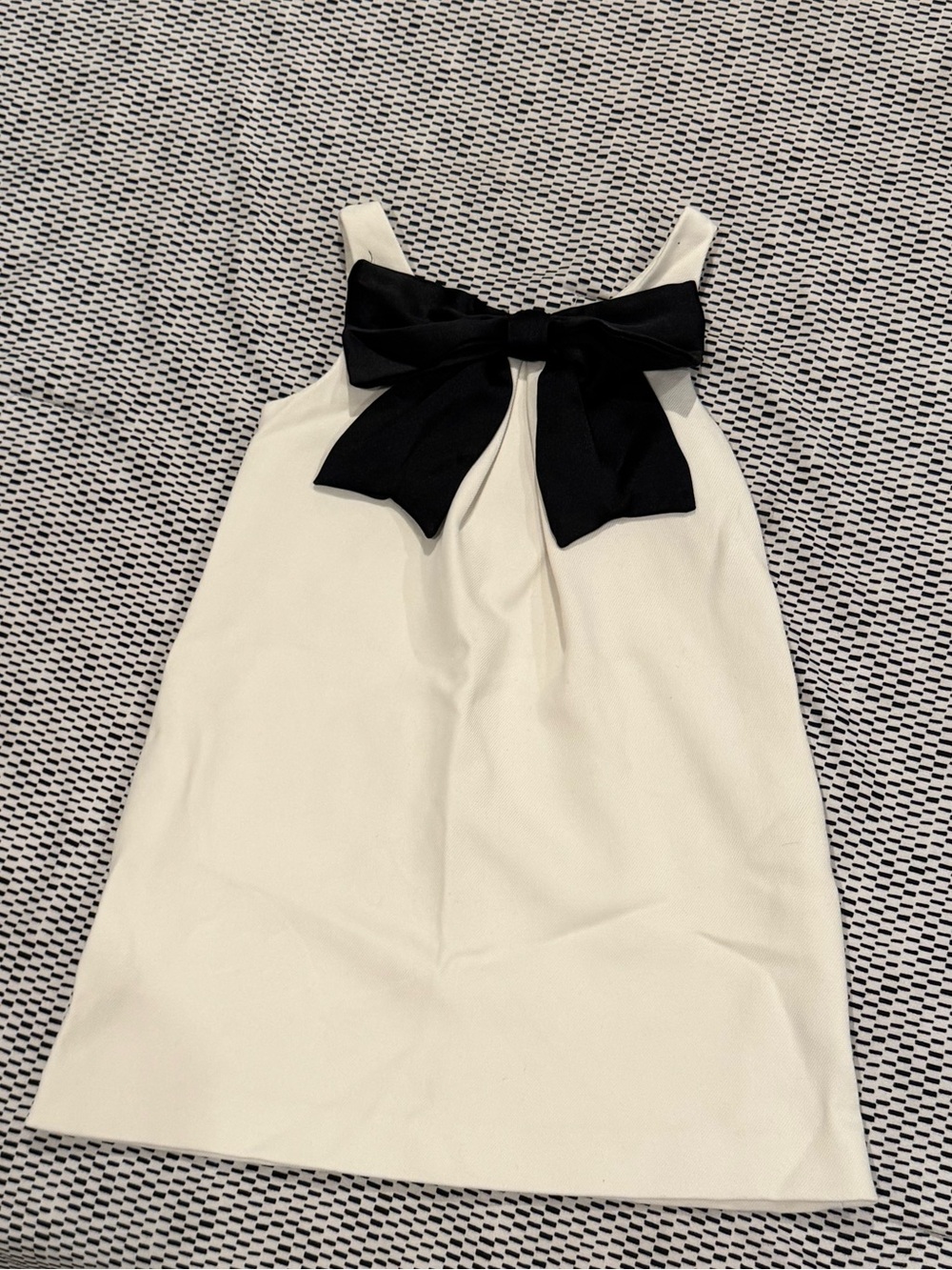 Zara Girls Dress with Black Bow (7)